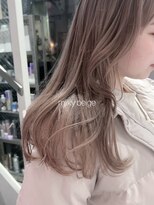 シェリ 天神(CHERIE) 《suu.02》milk beige【sheer color】