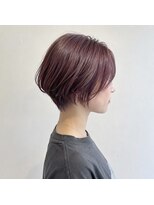 アンリエラ(Unliera)&nbsp;20代30代40代/ショートボブ/ピンクバイオレット/松山市美容室
