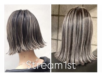 ストリームファースト(Stream1st)の写真/【トレンドのデザインカラー】ナチュラルからハイトーンまでデザインカラーはお任せください☆