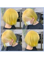 パレット 町田店(PALETTE)&nbsp;ペールイエローボブ