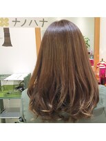 ナノハナ&nbsp;鹿沼で唯一本格ヘッドスパが出来る美容室　女子力アップヘアー