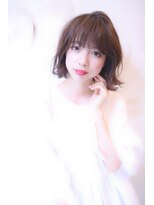 ブーケ(BOUQUET)&nbsp;無造作・ジグザグバング・小顔・大人ボブ・ボブ・伸ばしかけ