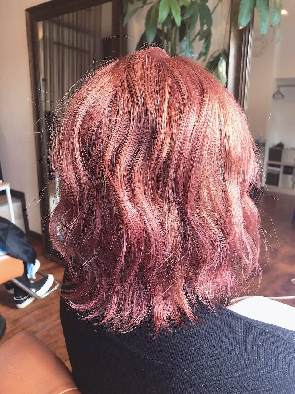 スモーキーピンク：L025154571｜クロリ(Coloris)のヘアスタイル