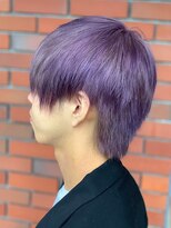 アークスヘアー&nbsp;大人かっこいい★インスタ人気パープル×無造作マッシュ