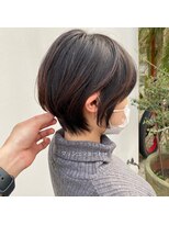 美容室 フィックス マッシュショート