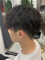 2wayパーマスタイルツイストスパイラルツーブロック