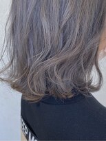ヘアデザイン マノス(hair design mano's) ミルクティーカラー/ヌーディーベージュ/ヴェールカラー/暗髪