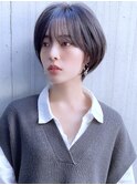 大人かわいい小顔ショートボブショートヘア20代30代40代表参道