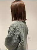 切りっぱなしボブ