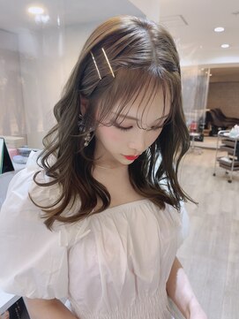 ユー(juu.) 【juu.】olive beige×韓国女優風アレンジ