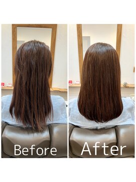 アトリエリコ(atelier RICO) カットカラー髪質改然トリートメント