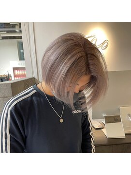 タオ 河原町(Tao) ボブとハイトーン