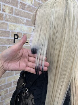 ギャラクシーアンブレラ 水戸店(GALAXY&BRELLA) 毛先遊びカラー