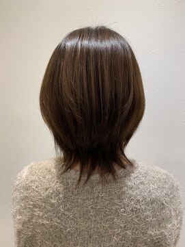 ヘア アンド フェイス トコ(Hair&Face toco) 【2024年冬】ショートウルフハイライトの髪型