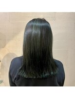 リフレアンドケア ミチ 幸町店(refre&care MICHI)&nbsp;【MICHI refre店　佐藤彩】グリーンカラー