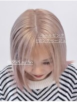 ヴァネッサ VANESSA&nbsp;ダブルカラーケアブリーチハイトーンペールピンク×MIHO