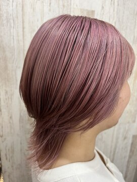 ヴァンカウンシル 立川店(VANCOUNCIL) モーヴピンク/ブリーチカラー/ダブルカラー