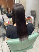 グミ(gumi)&nbsp;*gumi*髪質改善＊水素カラー　黒髪透明感カラー