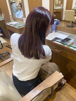 エクリ 麻布十番(equri)&nbsp;艶髪カシスカラー