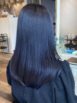 レガロヘアーデザイン(Regalo hair design)&nbsp;Regalo☆ブリーチありサファイアブルー