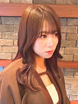 浪漫館 サンク(CINQ) 大人可愛い巻き髪韓国風　＠　福島　佳己　2024/7