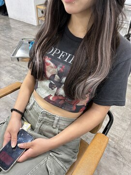 プライズ アイリス 池袋東口店(prize Iris) エクステ/インナーエクステ/グレー/夏休みエクステ