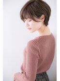 大人ショート丸みショートカット似合わせカット