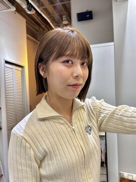 デイジードゥ(Daisy duex) 黒髪卒業式 ミルクティーベージュ ベージュ