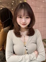 ルームバイシー 新宿(Loom. by Sea)&nbsp;〇イメチェン×ミディアムレイヤー【美髪/新宿/髪質改善】