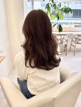 ロル キョウト(L'or Kyoto) こなれミディ　ショコラベージュ　ニュアンスカラー　テラコッタ