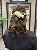 TOKIO ハーフアップ ヘアセット