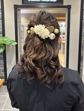 トキオ(TOKIO 2021) TOKIO ハーフアップ ヘアセット