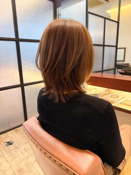 マーリャヘアー(mallia hair) レイヤースタイルレイヤーカット小顔スタイル