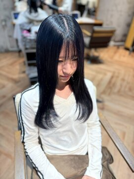 ヘアーショップ エヌアンドエー 越谷店(hair shop N&A) 素髪のようなナチュラルな艶感ロング/艶感/髪質改善