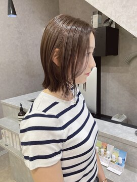 シオ ヘアー デザイン(Sio. hair design) 顔まわりレイヤーボブ
