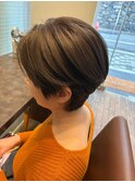 上品なショートボブ/ショート/30代40代50代