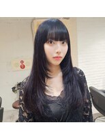 エイト 福岡天神店(EIGHT fukuoka) 酸性ストレート×ラベンダー×レイヤーカット