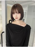 ブリーチなしのミルクブラウン