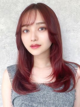 ラフィス ヘアー ピア― 高知店(La fith hair peer) 【La fith】ヨシンモリ×韓国風×ワンホンレイヤー