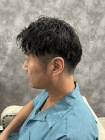 コアークリップ 緑町店(CORE CLIP)&nbsp;アップバング×ピンカールパーマ