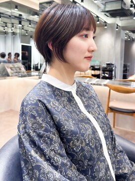 ロンド エメ 柏(Lond aimer) グランマッシュ/暗めカラー/ショート/ボブ/前髪/髪質改善/柏柏