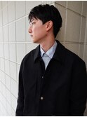 センターパート／メンズヘア／メンズカット／新宿【深江】