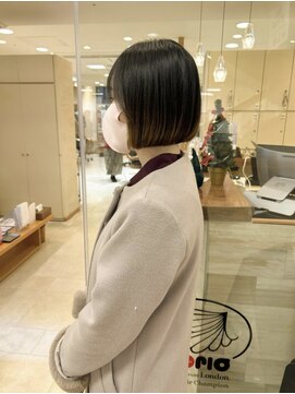 モリオ フロム ロンドン サッポロファクトリー店(morio FROM LONDON) morio/骨格矯正カット/札幌ボブ/丸みボブ/ボブカット