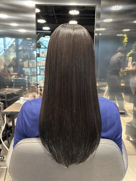 ＊大人艶髪ブルーブラックカラー