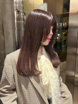 ピンクラベンダーブラウン【倉畑果歩】