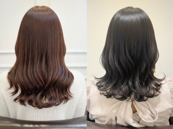 アビント バイ レシッド 武蔵小杉(abinto by rcid)の写真/《平日限定のお得なクーポン多数ご用意★》伸ばし途中でも扱いやすく可愛い春っぽいスタイルを実現♪