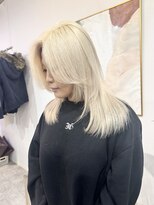 ラニヘアサロン(lani hair salon)&nbsp;ブロンドカラー/ホワイトブロンド/ブリーチ/ペールベージュ