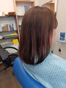 ヘアークリエイション エフ 肩下ボブ