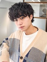 ソアメンズ 渋谷(soar men's) 20代シャドウパーマ◎無造作ショート好印象大人髪