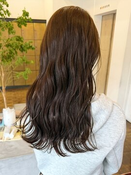 ヘアーアイスカルテット(HAIR ICI QUARTET) ブリーチなしカラー◎ロングブラウン春カラー